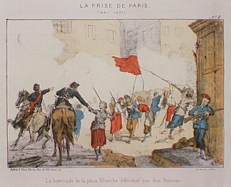 Men and Women Defending the Commune