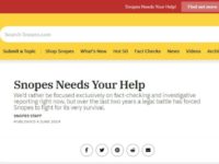 Report: Snopes’ Ongoing Legal Battles Makes ‘Fact-Checking’ More Difficult