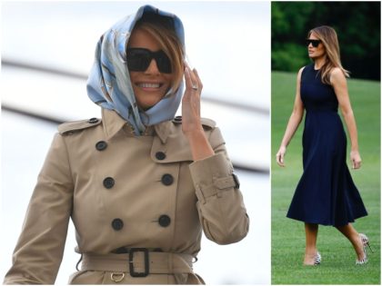 Fashion Notes: Melania Trump Is Old Hollywood Glamour in Hermès Scarf