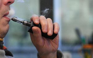 The electronic cigarettes (or E-cigarette) are cigarette-shaped device containing a nicotine-based (or not) liquid that is vaporized and inhaled, used to simulate the experience of smoking tobacco. Smokers are turning to electronic cigarettes to help them quit smoking