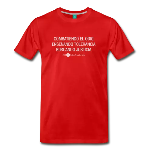 SPLC Spanish Tagline T-Shirt - Men's Premium T-Shirt