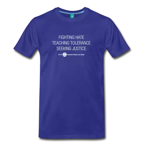 SPLC Tagline T-Shirt - Men's Premium T-Shirt