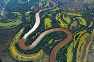 6 August 2017, As part of the Arctic Boreal Vulnerability Experiment (ABoVE), NASA scientists are flying over Alaska and Canada, measuring the elevation of rivers and lakes to study how thawing permafrost affects hydrology in the landscape.