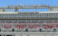 United Airlines Field at the Los Angeles Memorial Coliseum