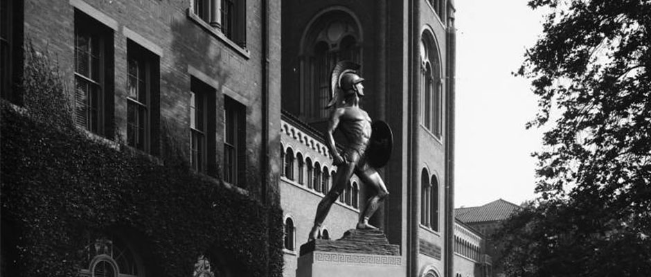 Tommy Trojan in 1946