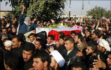 Thousands Demonstrate In Najaf Sunnis