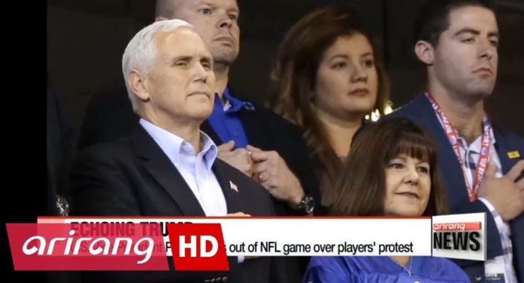 VP Pence pulls NFL Political Stunt at Taxpayer Expense