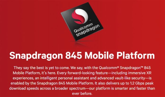 Snapdragon 845 – ახალი ჩიპი სმარტფონებისთვის