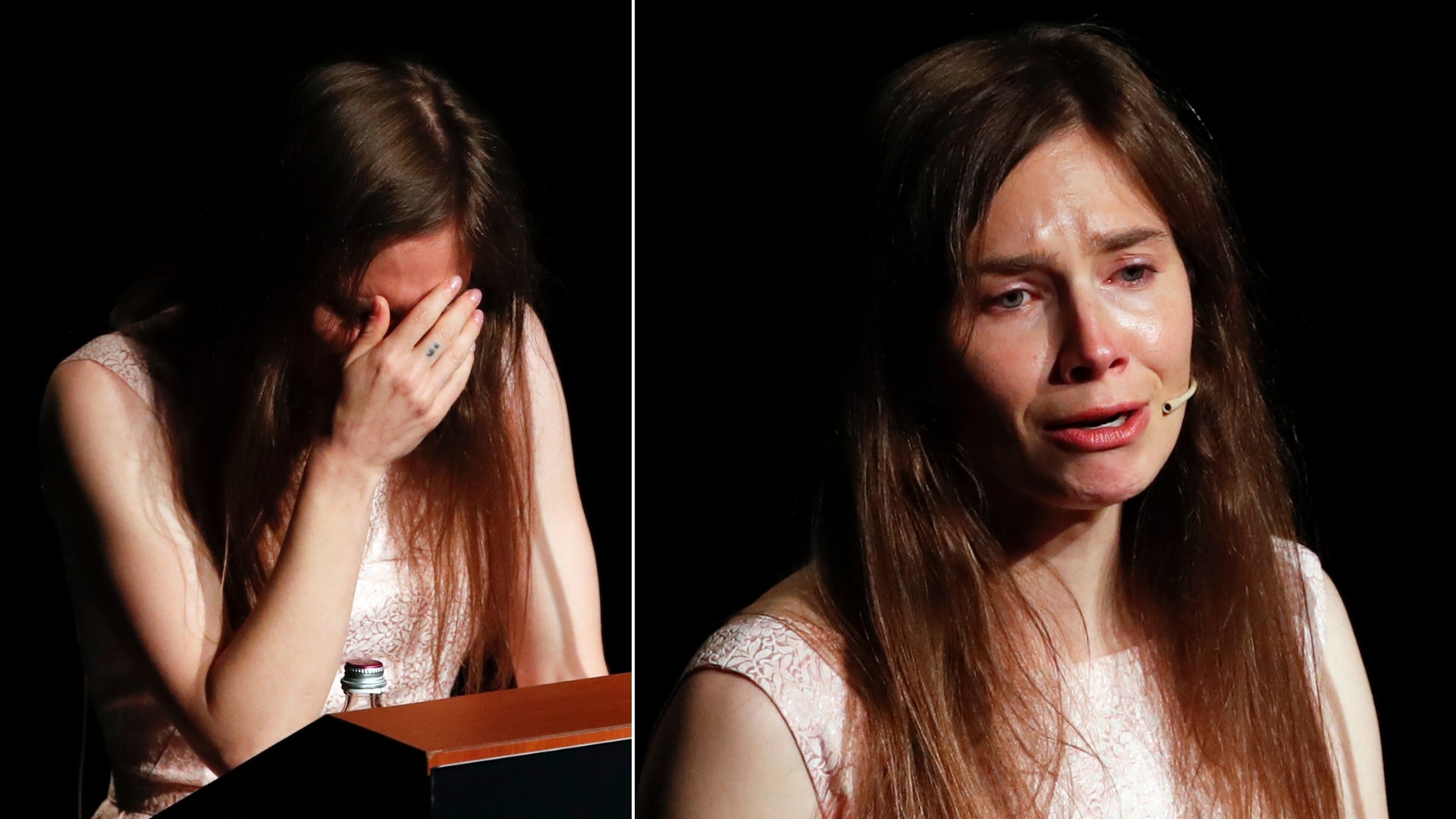 Former US exchange student Amanda Knox spoke of her wrongful murder conviction ordeal in Italy.