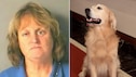 A woman faces an animal cruelty charge after pushing her 11-year-old dog into a lake and watching it drown