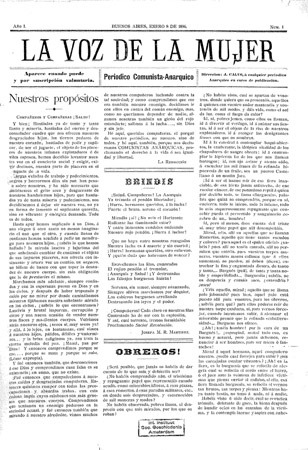 First Anarchist Feminist Paper