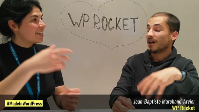 Jean-Baptiste Marchand-Arvier and Sabrina Zeidan: WP Rocket: from $0 to $2.6 million in 5 years | Made In WordPress #1