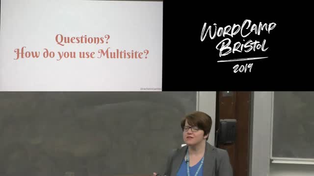 Rachel McCollin: Why Multisite? Uses for WordPress Multisite you may not have thought of