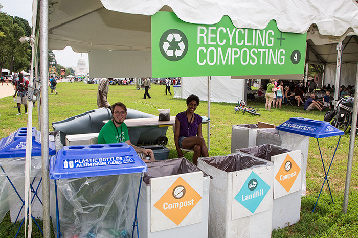 Yes, You Can Compost a Spoon! Sustainability at the Folklife Festival