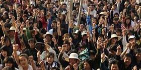 Wukan residents protest against land grabs