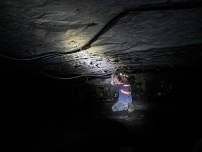 At a Wellmore coal mine in Buchanan County, Virginia, April, 2016, workers still toil deep underground as their predecessors did in better days, when the region’s coal industry was bustling.