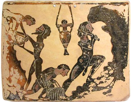 Miners in ancient Greece