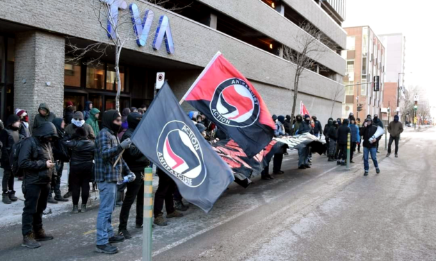 Report back on the March 16 solidarity vigil/counter-demo in Montréal