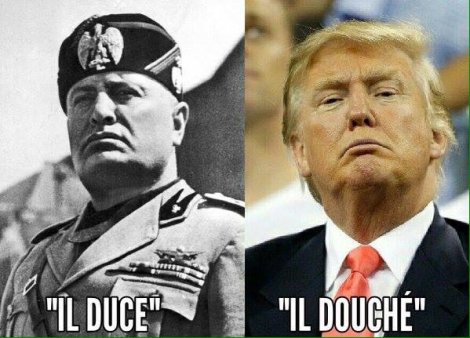 trump-mussolini-together