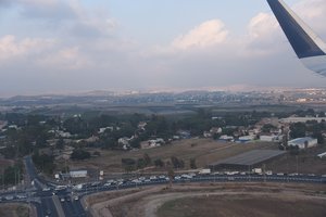 Landing at Ben Gurion Airport, August 2018