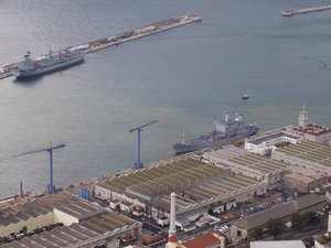 A Royal Navy base located in Gibraltar.The Royal Gibraltar Regiment provides the army garrison. The regiment was originally a part-time reserve force but the British Army placed it on the permanent establishment in 1990.