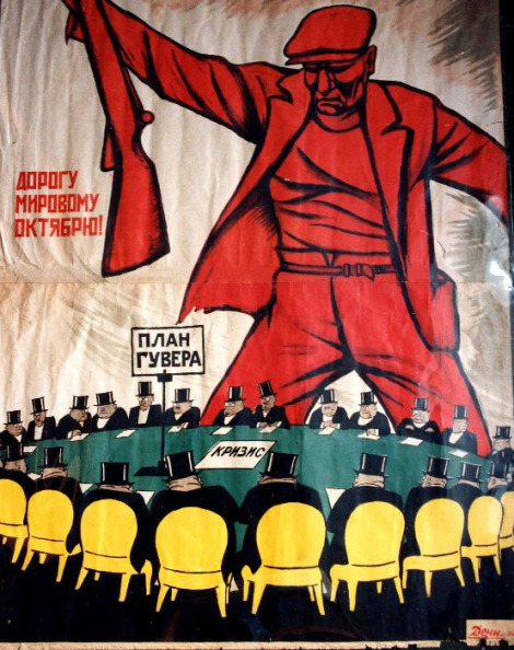 The October Revolution in Russia