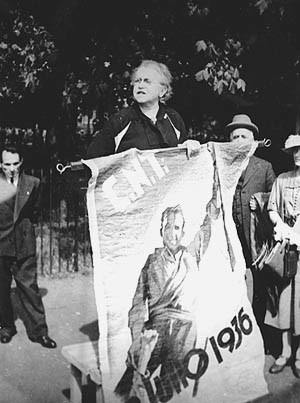 Emma Goldman, May Day 1937, Hyde Park