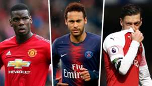 Pogba Neymar Ozil