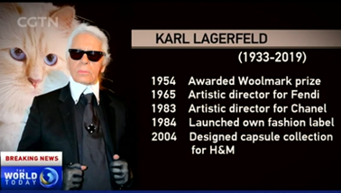 Karl Lagerfeld (1933-2019)