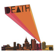 Death: Skyline T-Shirt [White] (DC387T1W)