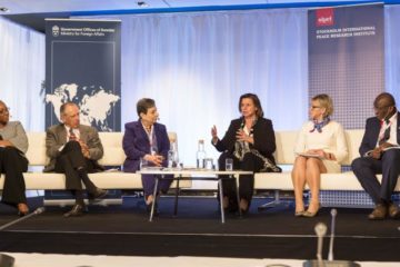 Opening session at the 2017 Stockholm Forum . Photo from SIPRI.org.