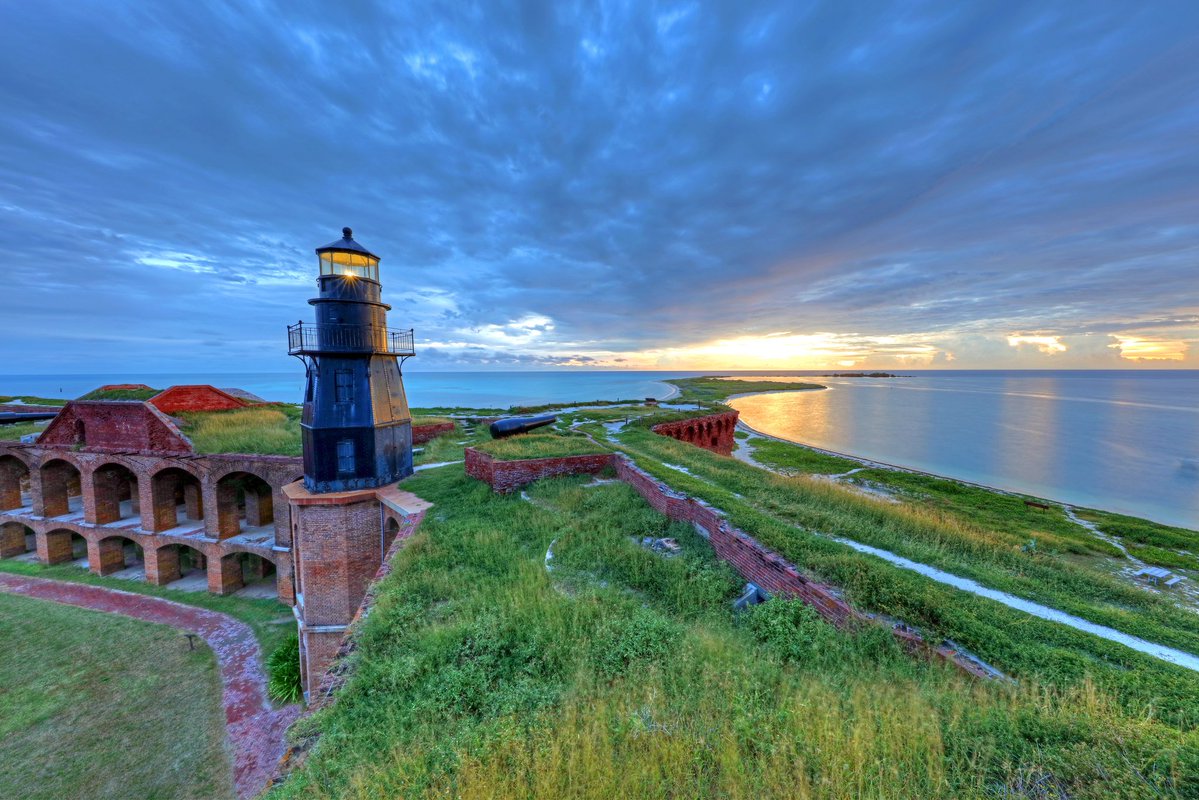 Lighthouse Sunset.