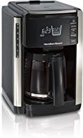 Hamilton Beach 45300R TruCount Coffee Maker, 12 Cup, Black