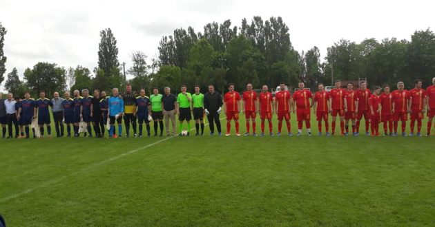 Meci de fotbal amical între echipa Președinției Consiliului Uniunii Europene-Ministerul Tineretului și Sportului și echipa Secretariatului General al Consiliului Uniunii Europene