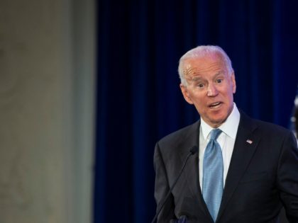 WASHINGTON, DC - JANUARY 21: Former Vice President Joe Biden speaks during the National Action Network Breakfast on January 21, 2019 in Washington, DC. Martin Luther King III was among the attendees. (Photo by Al Drago/Getty Images)