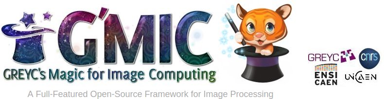 G'MIC, framework open-source pour le traitement d'images