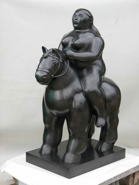 Fernando Botero, ‘Donna a Cavallo’, 2007, Sundaram Tagore Gallery