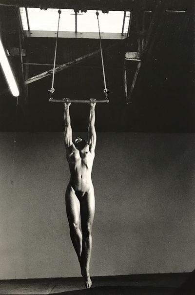 Helmut Newton, ‘Lisa Lyon in her Studio, Venice, California’, 1981