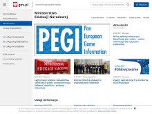 Ministerstwo Edukacji Narodowej - WordPress obsługuję oficjalną witrynę MEN RP w języku polskim i angielskim.