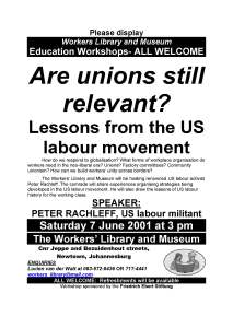 2001 WLM US labour