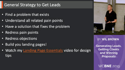 Wil Brown: Generating Leads, Getting Clients and Winning Proposals