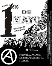 MARCHA 1ERO DE MAYO 2013. CONTINGENTE ANARQUISTA