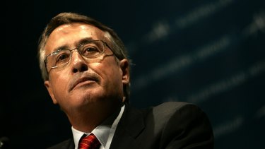 Federal Treasurer Wayne Swan in 2007 just as the global financial crisis was emerging.