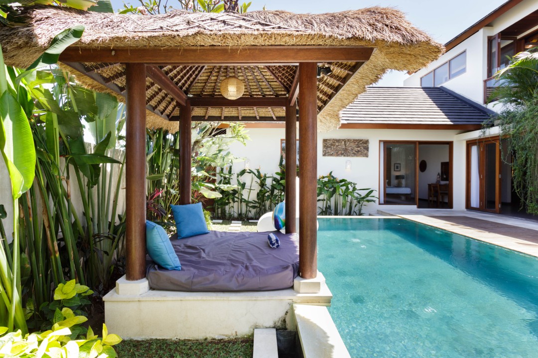 Tropical Canggu Villa on Ricefield near the Beach