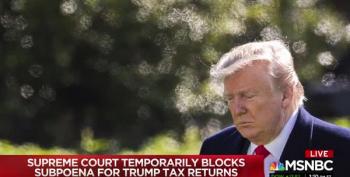 SCOTUS Places Temporary Block On Trump's Financial Records