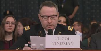 Lt. Col. Vindman, Former Refugee, Thanks His Father In Opening Statement