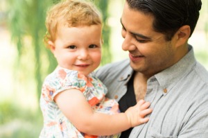 Marc Fennell and his daughter Sophie.