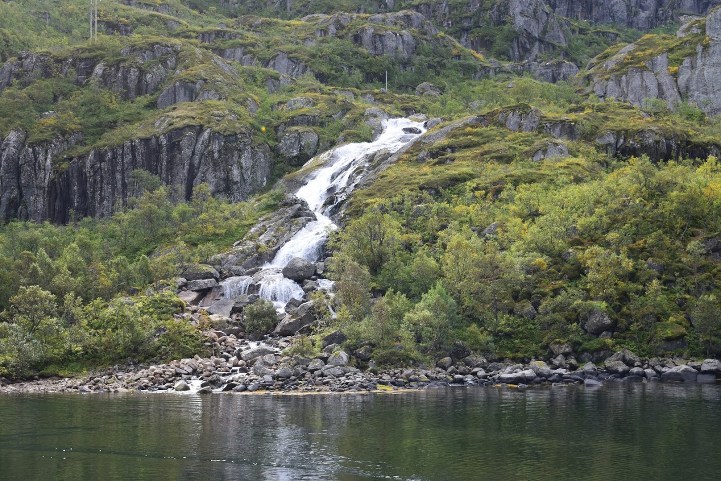 Near Trollfjorden.