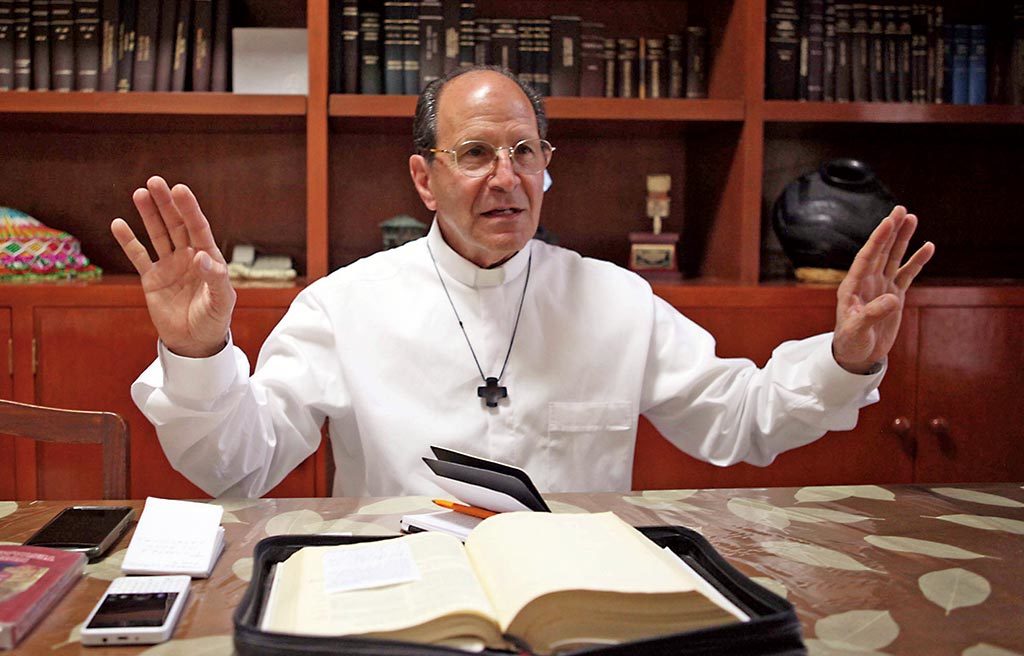 El sacerdote Alejandro Solalinde. Foto: Benjamín Flores