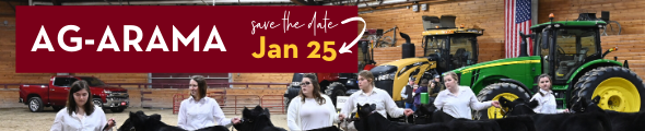 Save the date! Ag-Arama is January 25, 2020. Click to learn more!